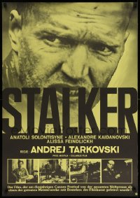 2503UF STALKER Swiss 27x38 '79 Andrej Tarkovsky's Ctankep, Russian sci-fi, cool different image!