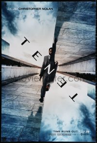 2682UF TENET teaser DS 1sh 2020 Christopher Nolan time travel film starring John David Washington