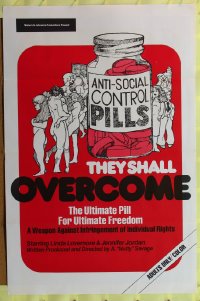 415TF THEY SHALL OVERCOME 1sh '74 Mister's & Johnsin's!