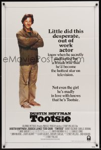 0431TF TOOTSIE man int'l 1sh '82 full-length Dustin Hoffman as a man!