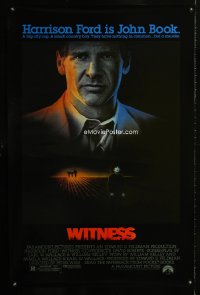 0788UF WITNESS 1sh '85 big city cop Harrison Ford, directed by Peter Weir!