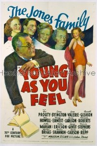 YOUNG AS YOU FEEL ('40) 1sh '40