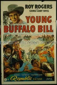 YOUNG BUFFALO BILL 1sh '41