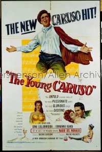 YOUNG CARUSO 1sh '51