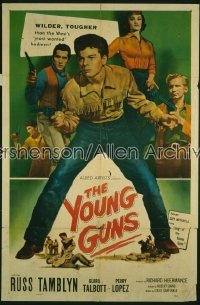 YOUNG GUNS ('56) 1sh '56