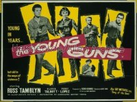 YOUNG GUNS ('56) British quad '56