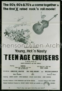 YOUNG HOT 'N' NASTY TEENAGE CRUISERS 1sh '77