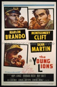 YOUNG LIONS 1sh '58