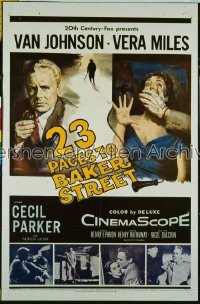 23 PACES TO BAKER STREET 1sh '56