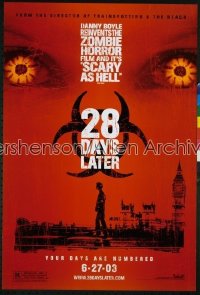 28 DAYS LATER 1sh '02