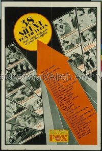 38 SILENT FOX PICTURES 1sh '29