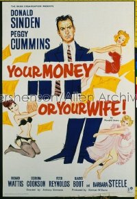 YOUR MONEY OR YOUR WIFE English 1sh '60