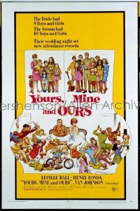 YOURS, MINE & OURS ('68) 1sh '68