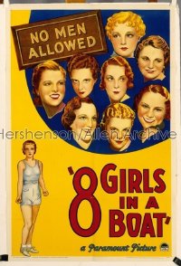 8 GIRLS IN A BOAT ('34) 1sh '33
