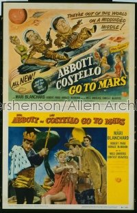 ABBOTT & COSTELLO GO TO MARS LC '53