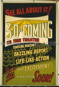 3-D IS COMING special '53
