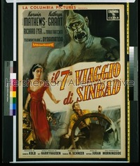 7th VOYAGE OF SINBAD Italian 1sh '58