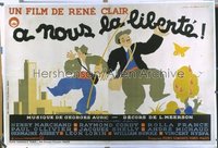 A NOUS LA LIBERTE French 1p '31