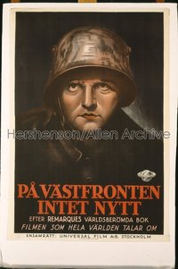 235 ALL QUIET ON THE WESTERN FRONT ('30) UF Swedish