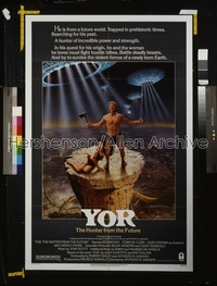 YOR, THE HUNTER FROM THE FUTURE 1sh '82