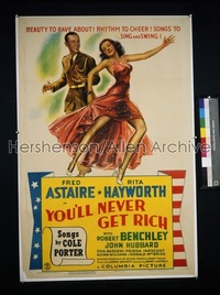 YOU'LL NEVER GET RICH style C 1sh '41