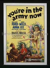YOU'RE IN THE ARMY NOW ('37) 1sh '37