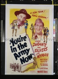 YOU'RE IN THE ARMY NOW ('41) 1sh '41