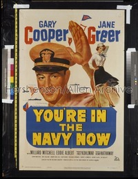 YOU'RE IN THE NAVY NOW 1sh '51