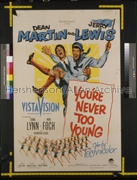 YOU'RE NEVER TOO YOUNG 1sh '55