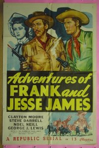 #028 ADVENTURES OF FRANK & JESSE JAMES 1sh 48 