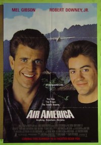 #7088 AIR AMERICA advance 1sh '90 Mel Gibson
