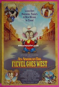 #2176 AMERICAN TAIL: FIEVEL GOES WEST DS 1sh 