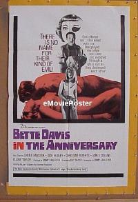 #190 ANNIVERSARY 1sh #2 '67 Bette Davis 