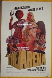 #045 ARENA 1sh '74 sexy Pam Grier 