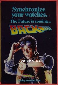 #4630 BACK TO THE FUTURE 2 DS teaser 1sh '89 