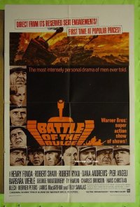 #032 BATTLE OF THE BULGE 1sh '66 Fonda, Shaw 