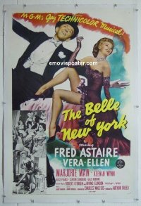 #0770 BELLE OF NEW YORK linen 1sh '52 Astaire 
