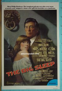 #2191 BIG SLEEP 1sh '78 Mitchum, Stewart