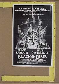 BLACK & BLUE special poster