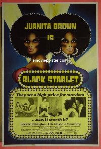 #7268 BLACK STARLET 1sh '74 Juanita Brown 