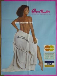 #9557 OH CALCUTTA Broadway poster '76 sexy! 
