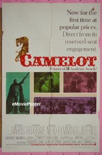 CAMELOT ('68) 1sheet