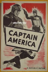 #080 CAPTAIN AMERICA 1sh R50s w/Captain Marvel 