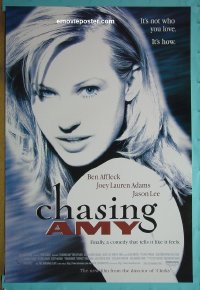 #2231 CHASING AMY 1sh 97 Kevin Smith classic!
