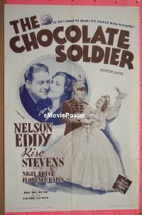 #100 CHOCOLATE SOLDIER 1sh R62 Nelson Eddy 