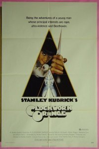 #2236 CLOCKWORK ORANGE 1sh '72 Kubrick