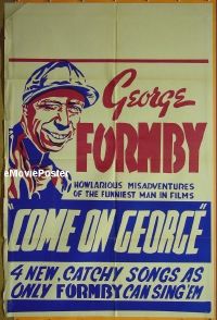#090 COME ON GEORGE 1sh '39 George Formby 