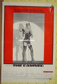 #140 DAMNED 1sh '70 Bogarde, WWII 