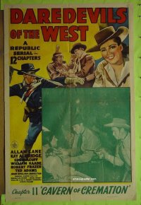 #7451 DAREDEVILS OF THE WEST Chap 11 1sh '43
