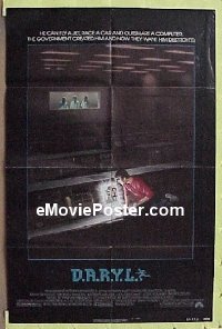 A227 DARYL one-sheet movie poster '85 Barret Oliver, Mary Beth Hurt